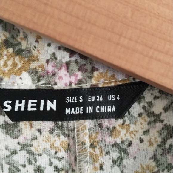 🆕 90s Style Maxi Dress by Shein Eclectic Grampa Dress Fairycore Cottagecore Y2K - Picture 5 of 9